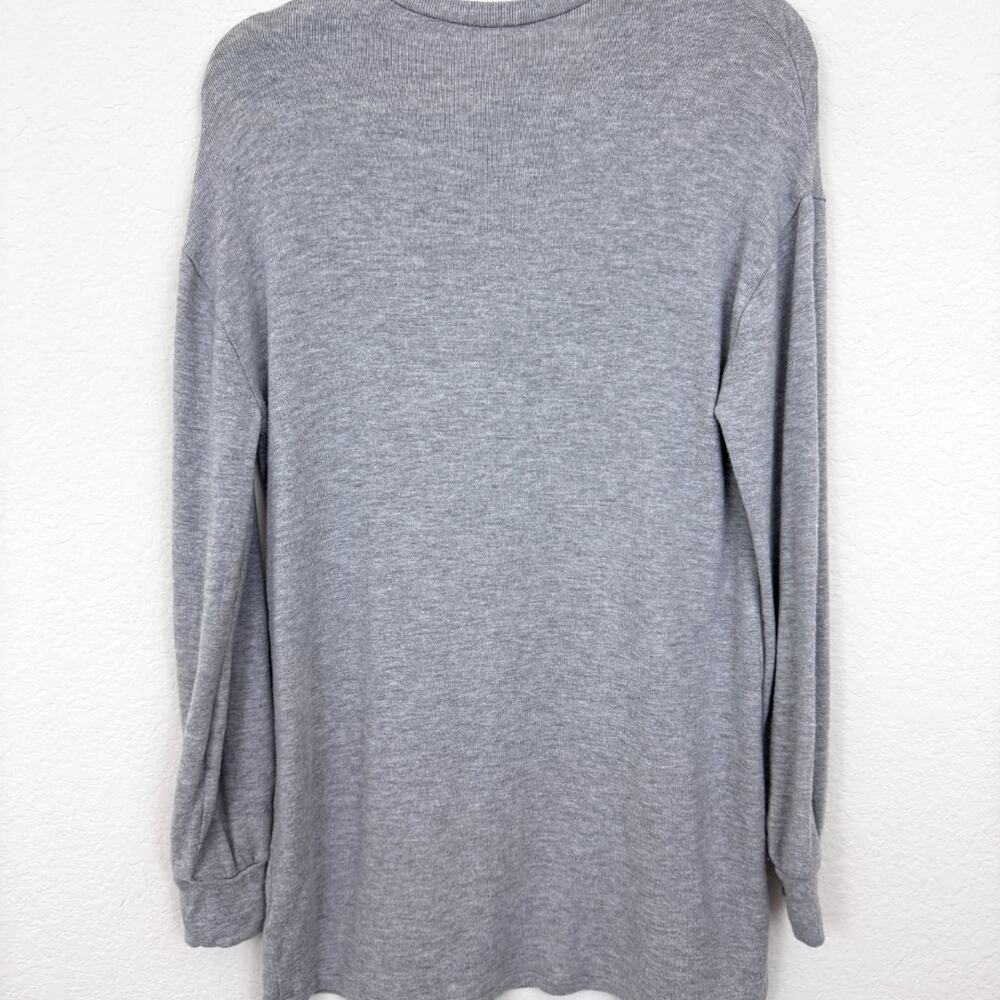 Reformation Jeans Womens Pullover Knit Sweater Size XS Comfy Neutral Gray - Picture 3 of 8